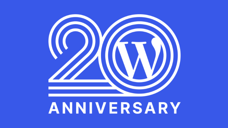 El 20 aniversario de WordPress