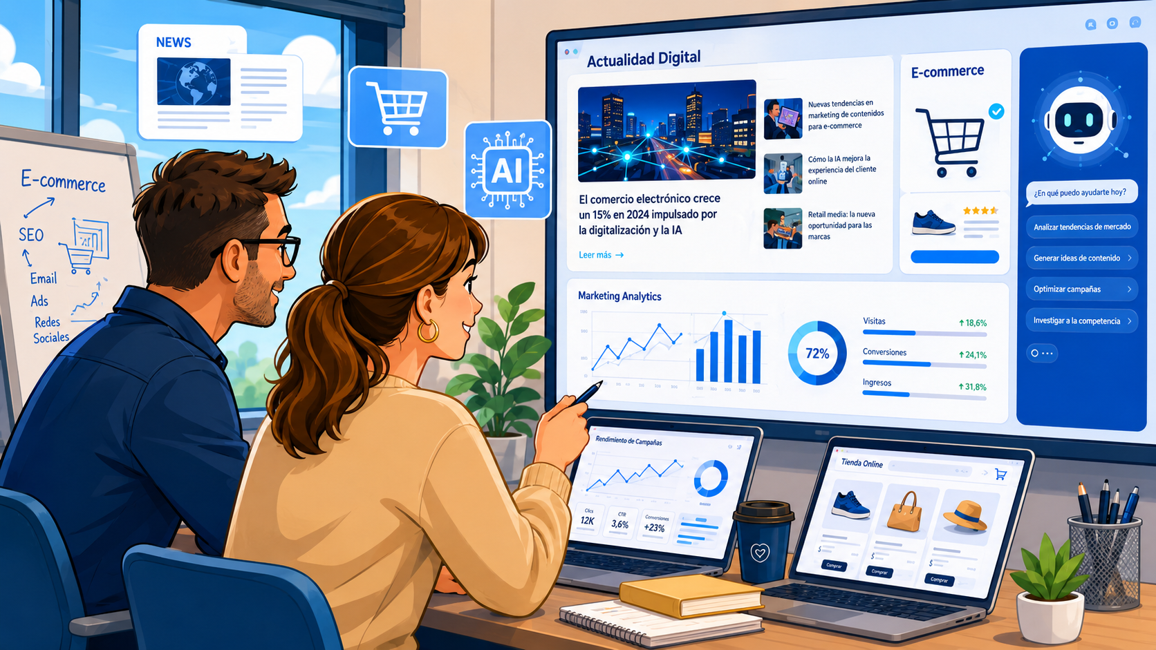 Agregador de noticias con IA