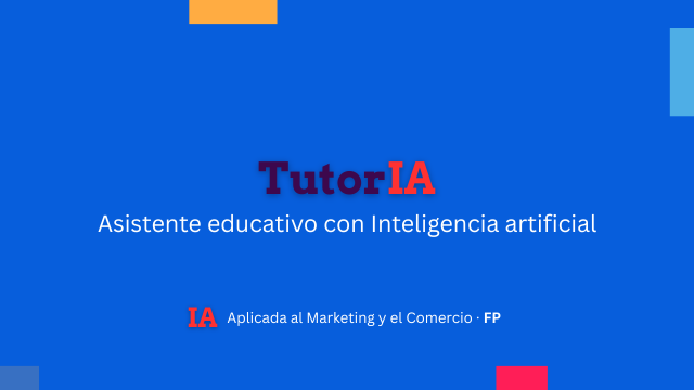 Tutor IA: Asistente educativo con Inteligencia artificial
