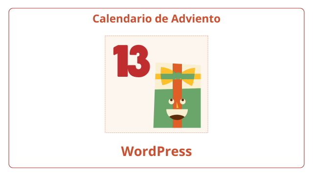 Calendario Adviento WP Día 13