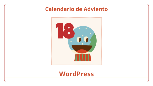 Calendario Adviento WP Día 18