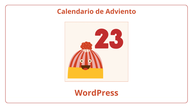 Calendario Adviento WP Día 23