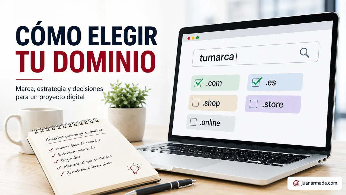Cómo elegir un dominio para un proyecto digital