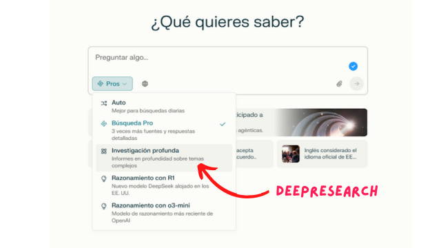 DeepResearch o investigación profunda