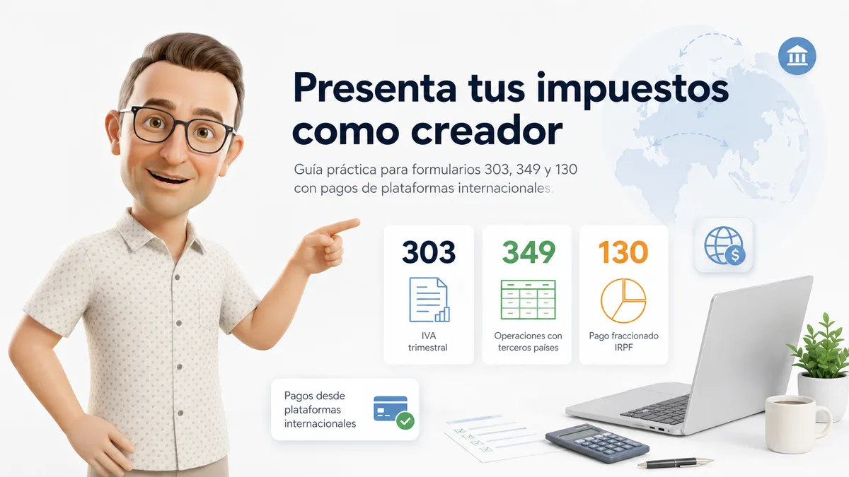 Los modelos 303, 349 y 130 para pequeños creadores de contenido