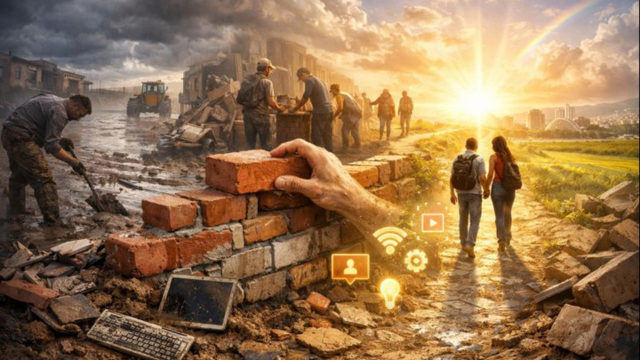 Reconstrucción DANA de Valencia - Feliz Navidad