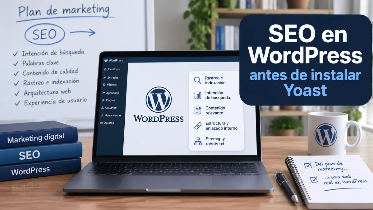 SEO en WordPress antes de instalar Yoast